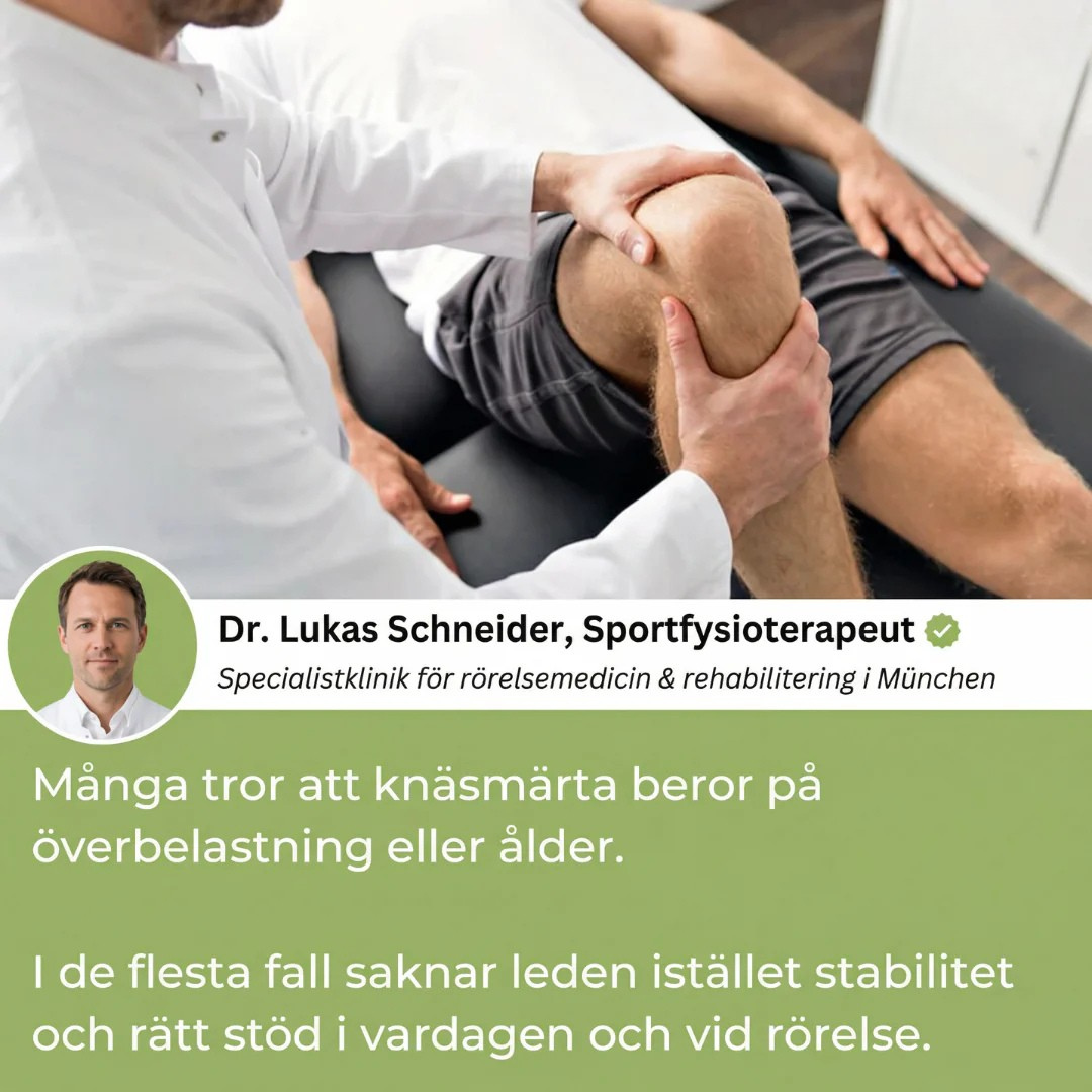 Smärtfri™ Knästöd – Lindra knäsmärta på 30 sekunder