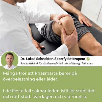 Smärtfri™ Knästöd – Lindra knäsmärta på 30 sekunder