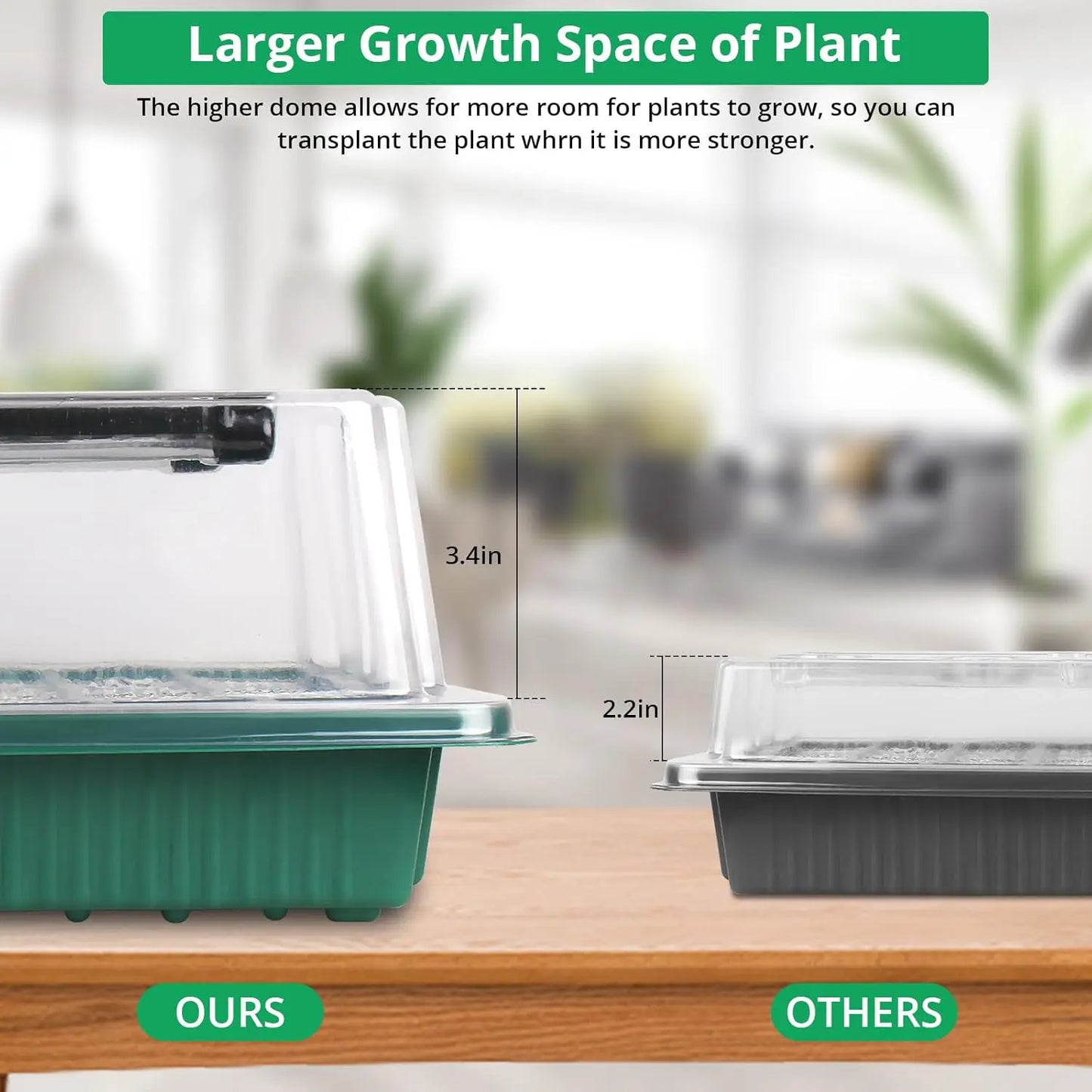 GrönStart™ Komplett Odlingstartkit – 80 Plantceller + Kraftfull LED Växtbelysning