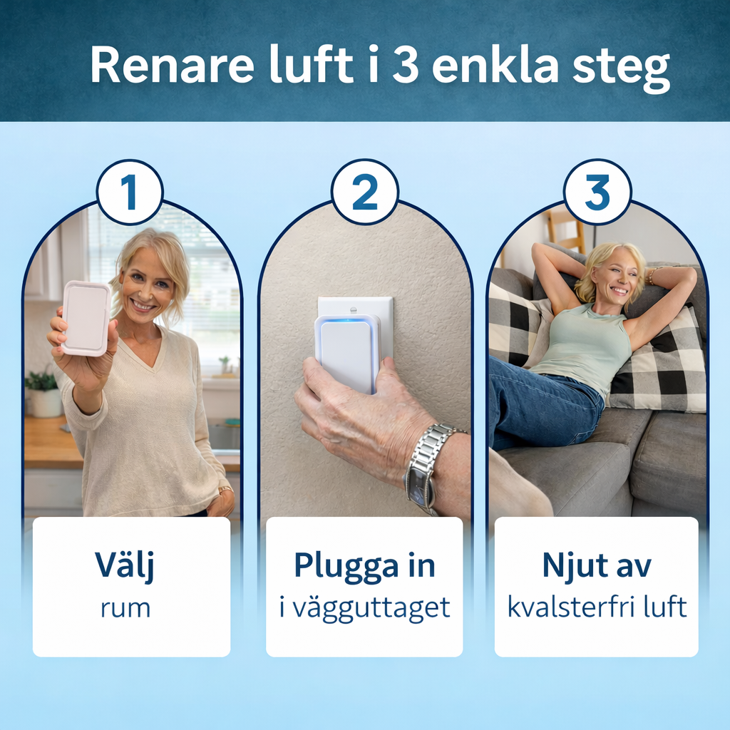 NordClean™ – Smart Luftrenare för Ett Friskare Hem