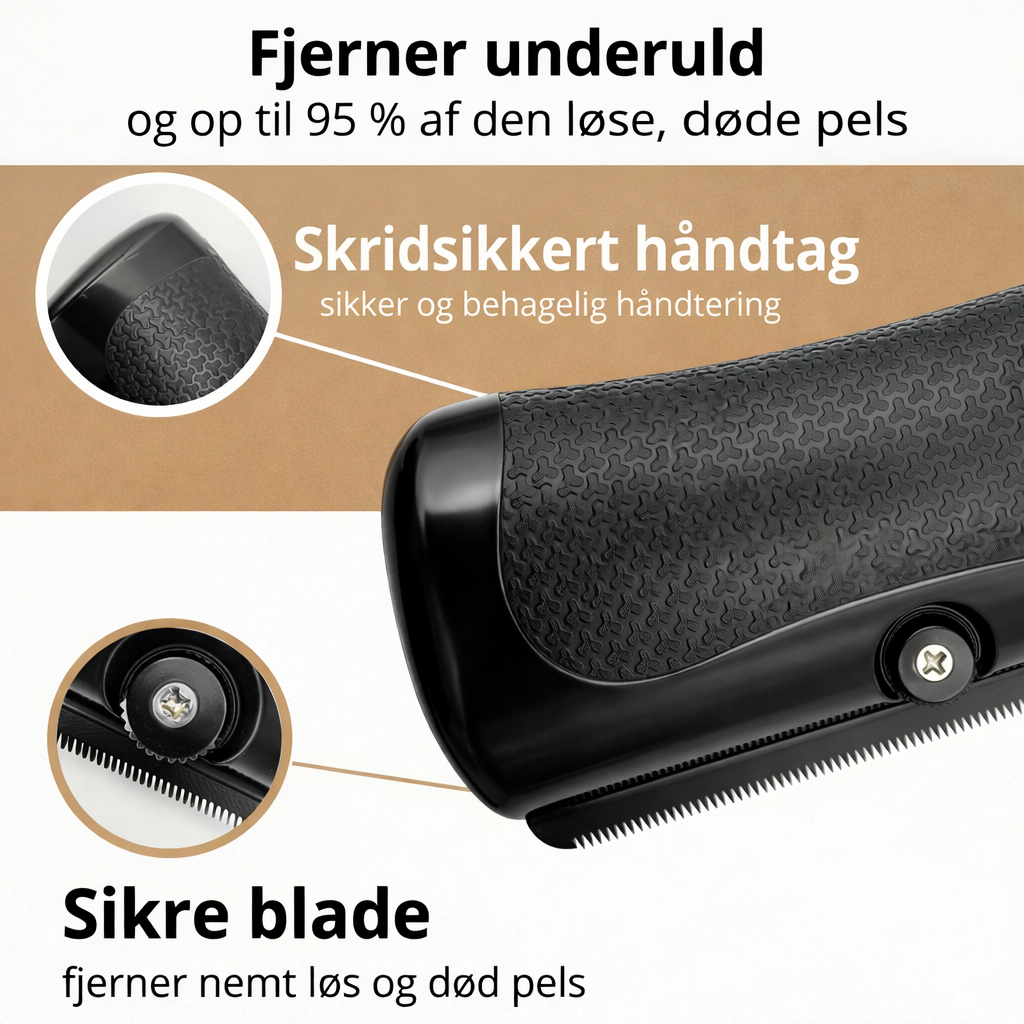 PälsVård Pro™ – Mindre päls hemma