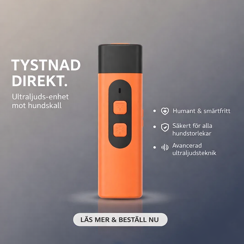 Nordfyn BarkControl™ – Din hund skäller konstant? Stoppa det på 3 sekunder.
