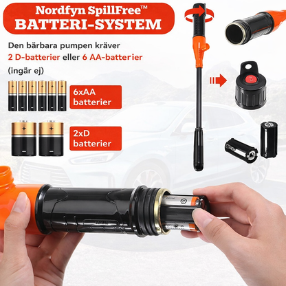 Nordfyn SpillFree™ – Överför bränsle utan spill & spara pengar ⛽