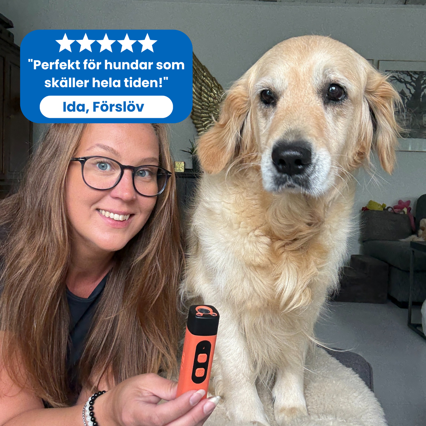 Nordfyn BarkControl™ – Din hund skäller konstant? Stoppa det på 3 sekunder.