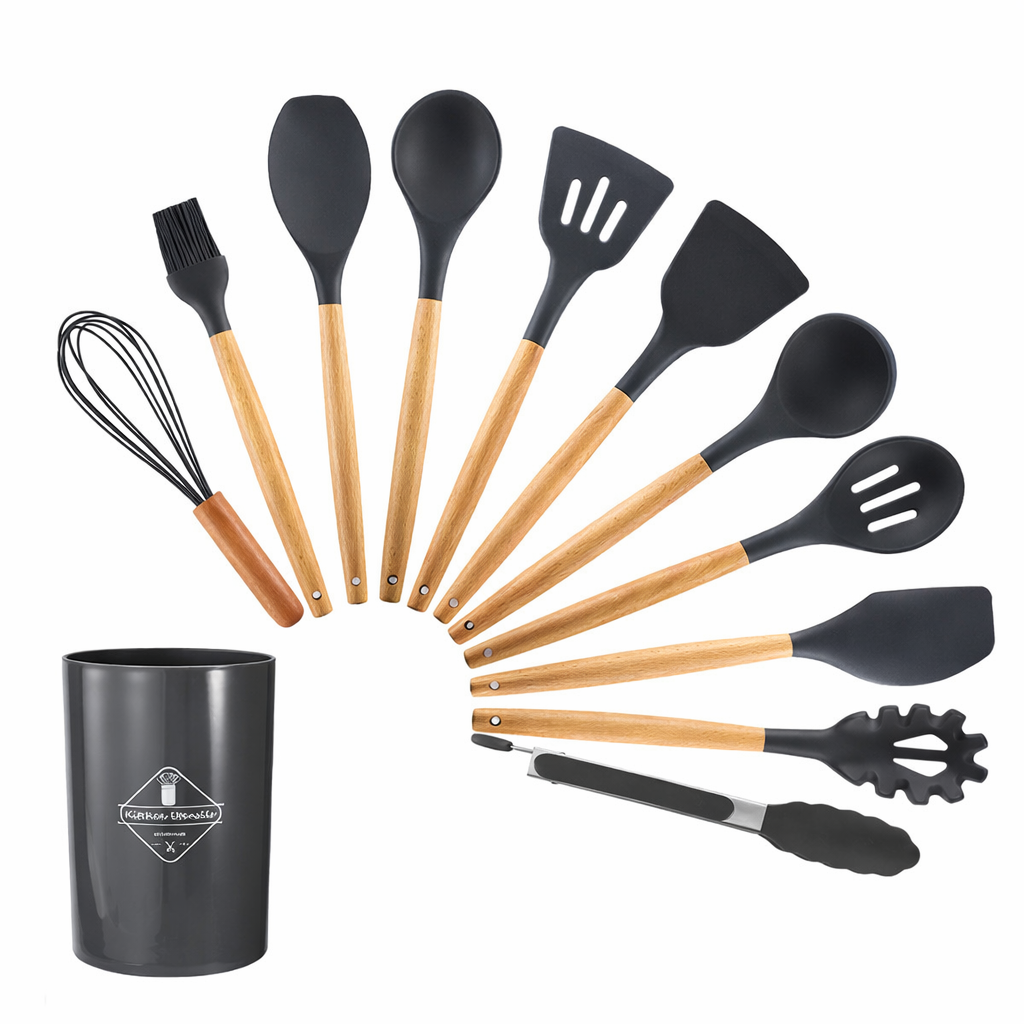 Nordfyn Köksset™ – Silikonredskap (12 delar)