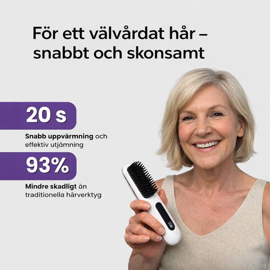 Nordfyn™ VolymBrush – Ge ditt hår fyllighet och liv – utan att slita