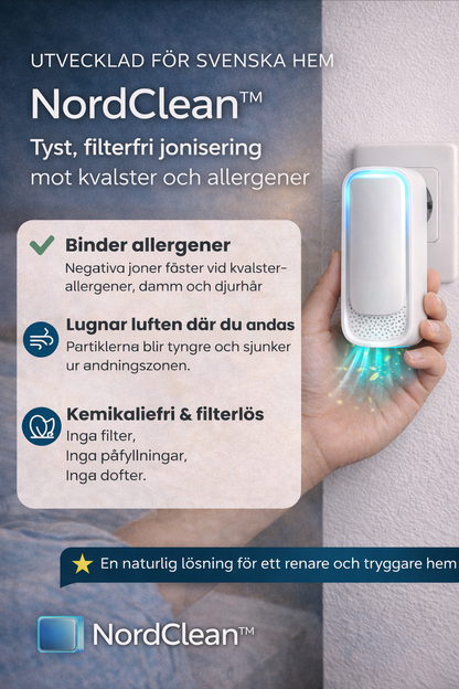 NordClean™ – Smart Luftrenare för Ett Friskare Hem