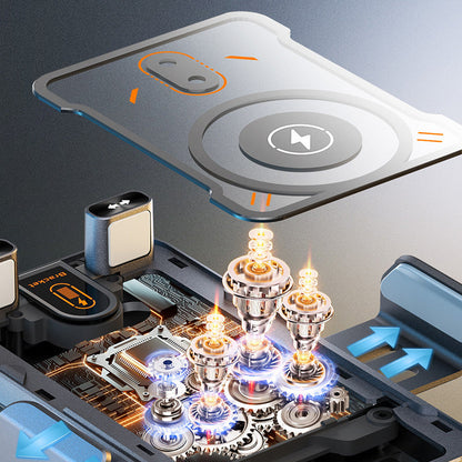 Nordfyn™ AutoCharge Pro Automatisk Bilhållare med Trådlös Laddning & 360° Rotation